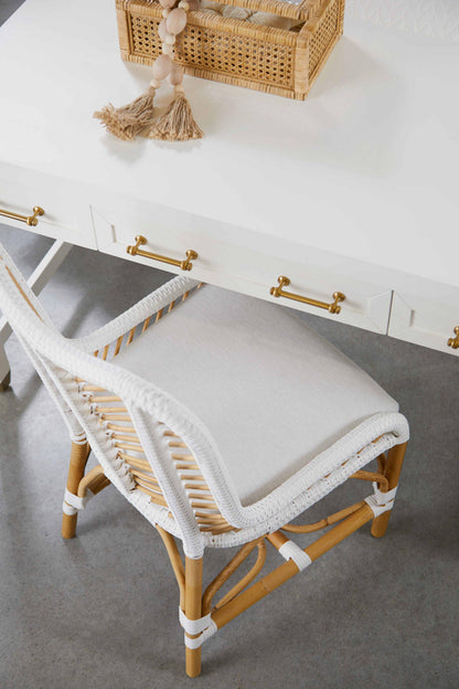 Essentials For Living - Traditions Stella Desk - 6137.WHT/BBRS view 4