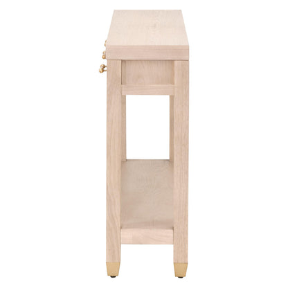 Essentials For Living - Traditions Stella Narrow Console Table - 6138.LHON/BBRS view 5