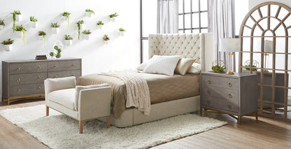 Essentials For Living - Traditions Strand Shagreen 6-Drawer Double Dresser - 6122.GRY-SHG/GLD view 12