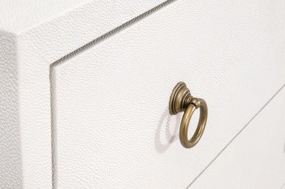 Essentials For Living - Traditions Strand Shagreen 6-Drawer Double Dresser - 6122.PRL-SHG/GLD view 7