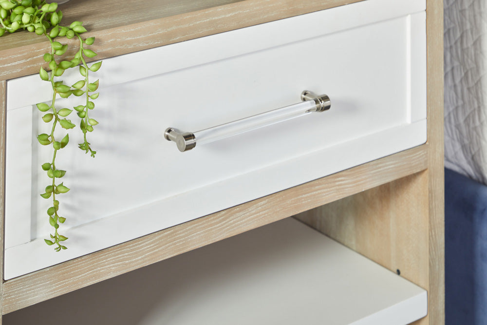 Essentials For Living - Traditions Wrenn 1-Drawer Nightstand - 6139.NG/WHT-BSTL_CLOSEOUT view 11