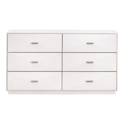 Essentials For Living - Traditions Wynn Shagreen 6-Drawer Double Dresser - 6158.PRL-SHG/BSTL_CLOSEOUT view 1