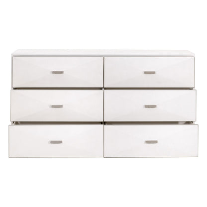 Essentials For Living - Traditions Wynn Shagreen 6-Drawer Double Dresser - 6158.PRL-SHG/BSTL_CLOSEOUT view 2