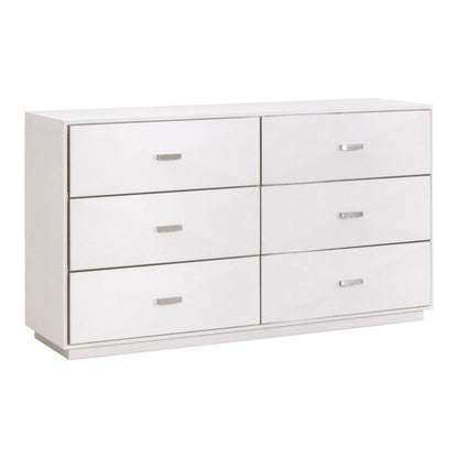 Essentials For Living - Traditions Wynn Shagreen 6-Drawer Double Dresser - 6158.PRL-SHG/BSTL_CLOSEOUT view 3