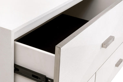 Essentials For Living - Traditions Wynn Shagreen 6-Drawer Double Dresser - 6158.PRL-SHG/BSTL_CLOSEOUT view 8