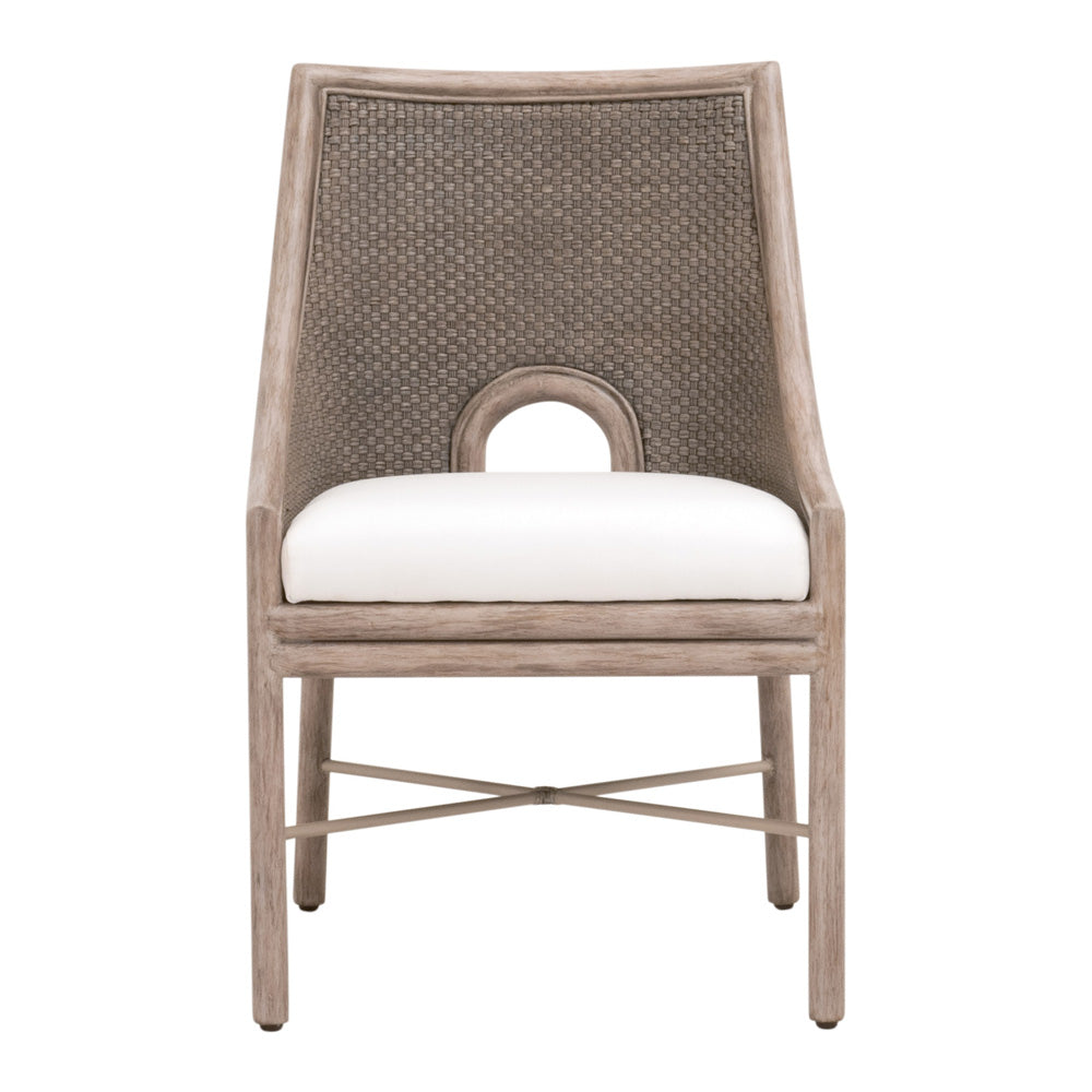 Essentials For Living - Woven Adamo Dining Chair, Set of 2 - 6813.FGRY/LPPRL/FG view 1