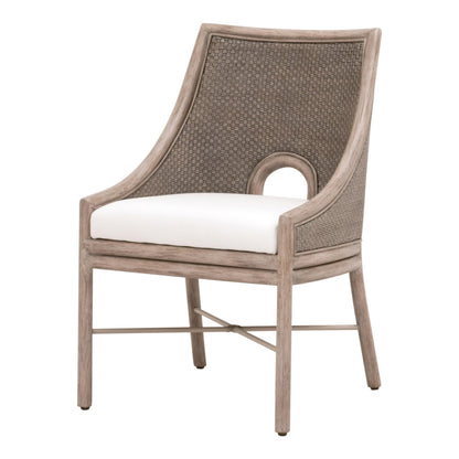 Essentials For Living - Woven Adamo Dining Chair, Set of 2 - 6813.FGRY/LPPRL/FG view 2