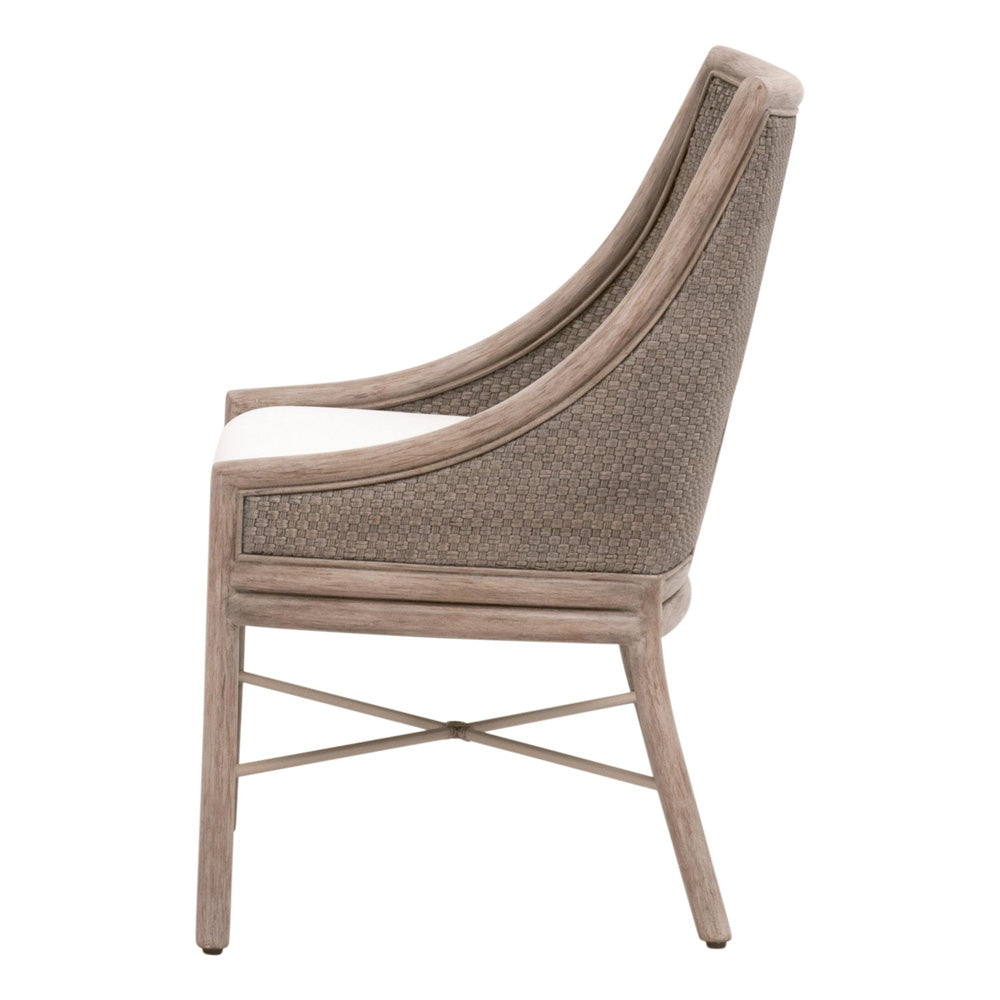 Essentials For Living - Woven Adamo Dining Chair, Set of 2 - 6813.FGRY/LPPRL/FG view 3