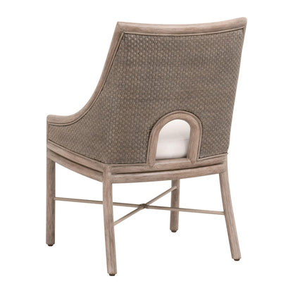 Essentials For Living - Woven Adamo Dining Chair, Set of 2 - 6813.FGRY/LPPRL/FG view 4