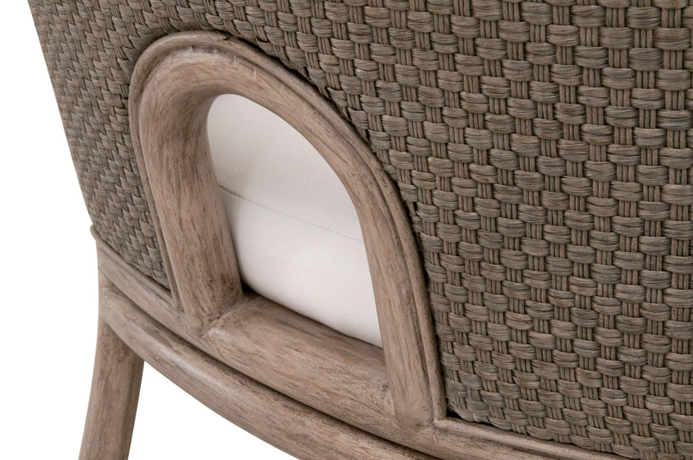Essentials For Living - Woven Adamo Dining Chair, Set of 2 - 6813.FGRY/LPPRL/FG view 7
