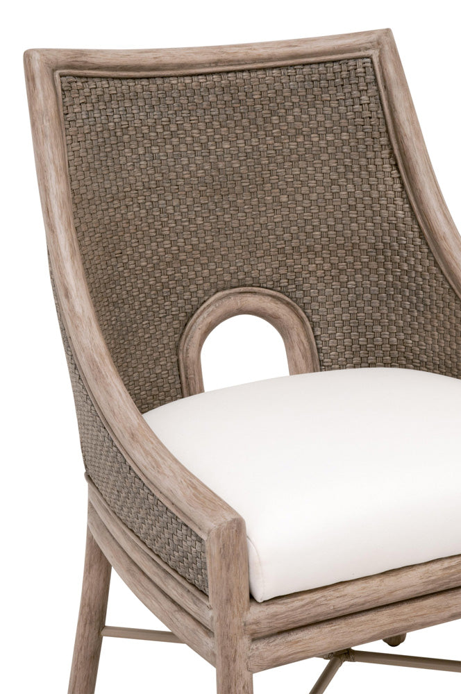 Essentials For Living - Woven Adamo Dining Chair, Set of 2 - 6813.FGRY/LPPRL/FG view 8