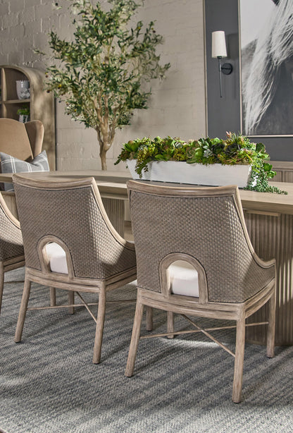 Essentials For Living - Woven Adamo Dining Chair, Set of 2 - 6813.FGRY/LPPRL/FG view 11
