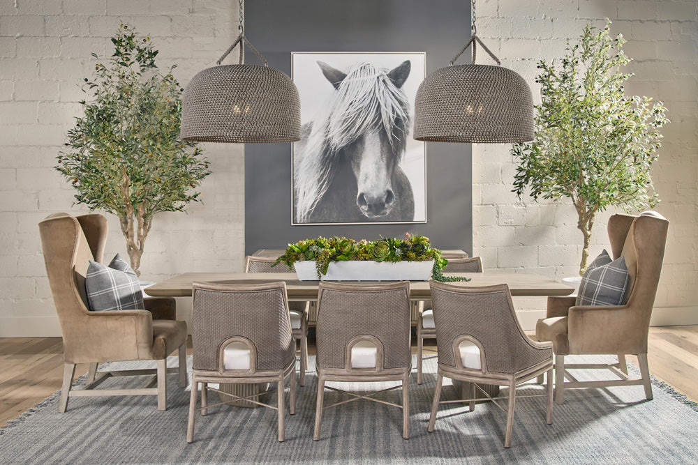 Essentials For Living - Woven Adamo Dining Chair, Set of 2 - 6813.FGRY/LPPRL/FG view 12