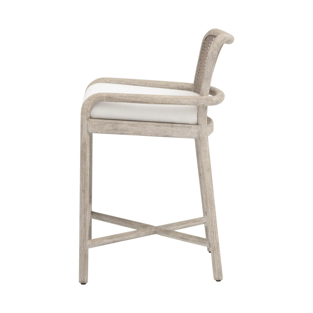 Essentials For Living - Woven Avalon Counter Stool - 6812CS.NGCN/LPPRL/NG view 3