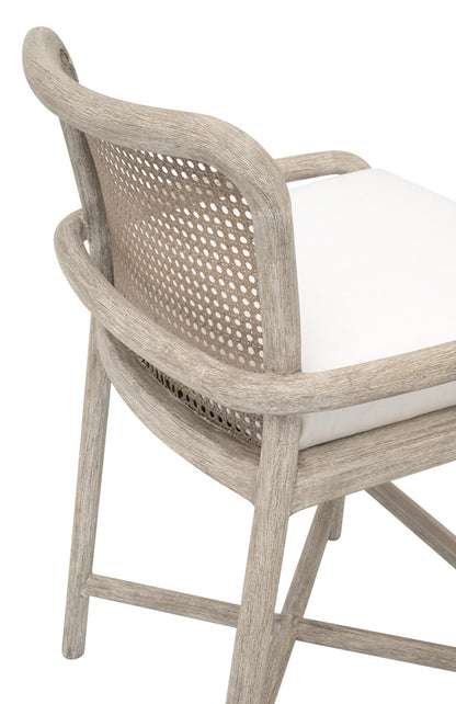 Essentials For Living - Woven Avalon Counter Stool - 6812CS.NGCN/LPPRL/NG view 7