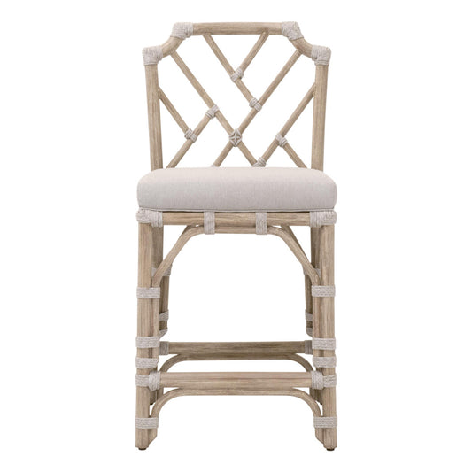 Essentials For Living - Woven Bayview Counter Stool - 6840CS.WTA/PUM/NG view 1