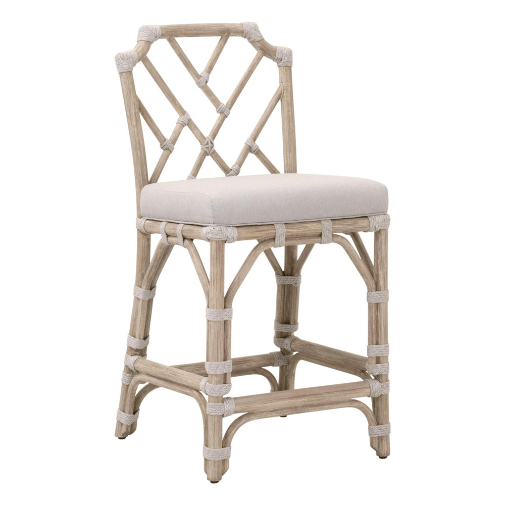 Essentials For Living - Woven Bayview Counter Stool - 6840CS.WTA/PUM/NG view 2