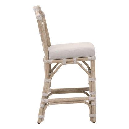 Essentials For Living - Woven Bayview Counter Stool - 6840CS.WTA/PUM/NG view 3