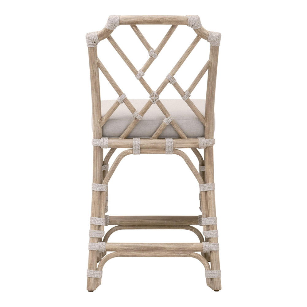 Essentials For Living - Woven Bayview Counter Stool - 6840CS.WTA/PUM/NG view 5