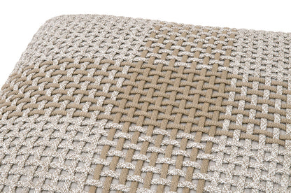 Essentials For Living - Woven Cross Accent Cube - 6880.WTA/TAU view 3