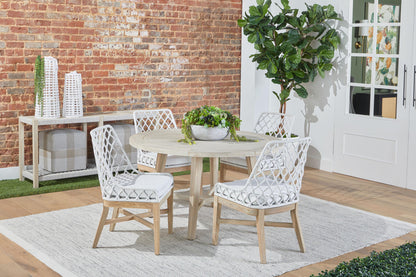 Essentials For Living - Woven Cross Accent Cube - 6880.WTA/TAU view 9