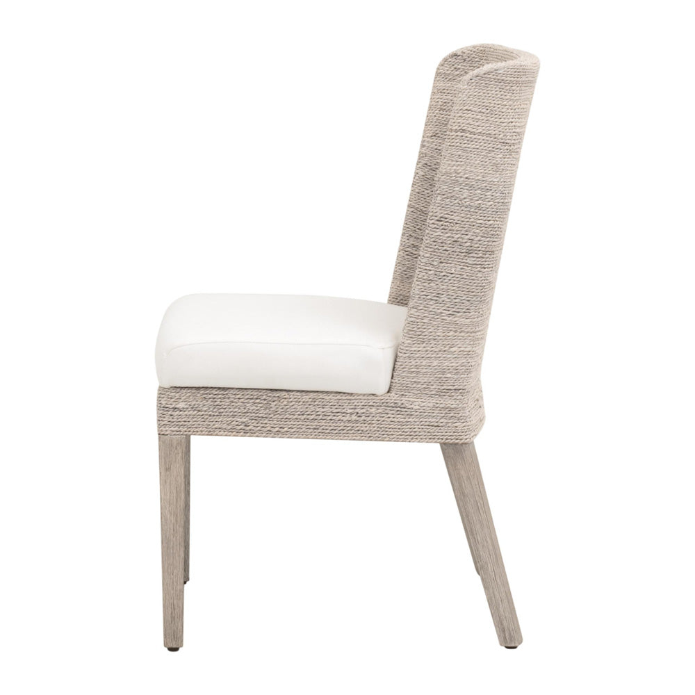Essentials For Living - Woven Isle Dining Chair, Set of 2 - 6841.WWA/LPPRL/NG view 3