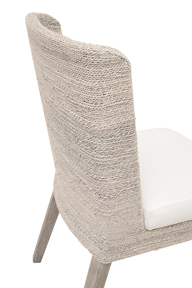 Essentials For Living - Woven Isle Dining Chair, Set of 2 - 6841.WWA/LPPRL/NG view 6