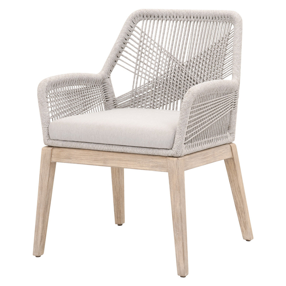 Essentials For Living - Woven Loom Arm Chair, Set of 2 - 6809KD.WTA/FPUM/NG view 2