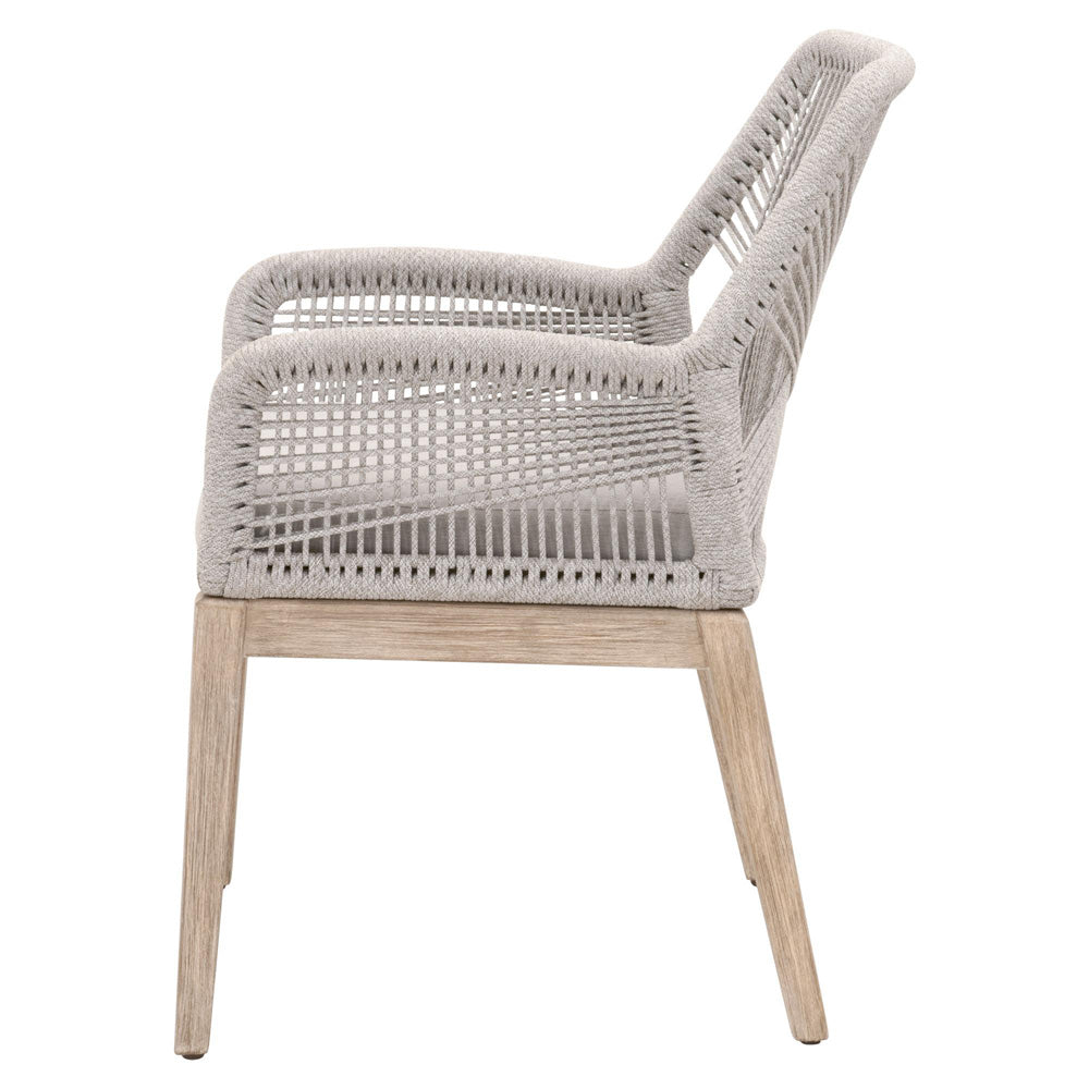 Essentials For Living - Woven Loom Arm Chair, Set of 2 - 6809KD.WTA/FPUM/NG view 3