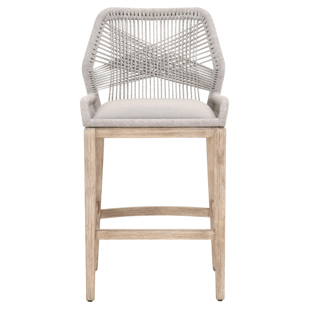 Essentials For Living - Woven Loom Barstool - 6808BS.WTA/PUM/NG view 1