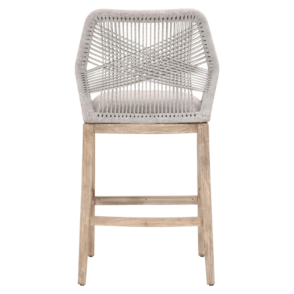 Essentials For Living - Woven Loom Barstool - 6808BS.WTA/PUM/NG view 5