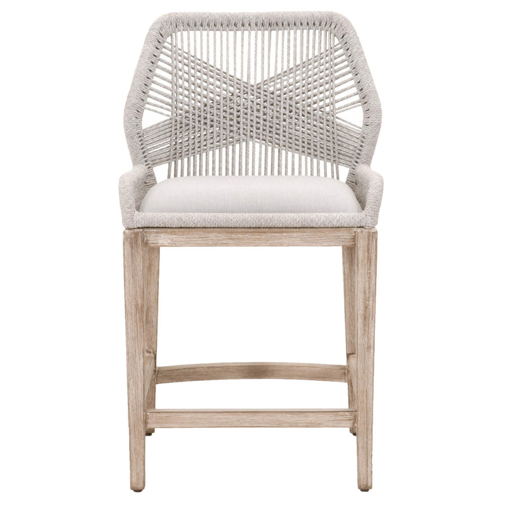 Essentials For Living - Woven Loom Counter Stool - 6808CS.WTA/PUM/NG view 1