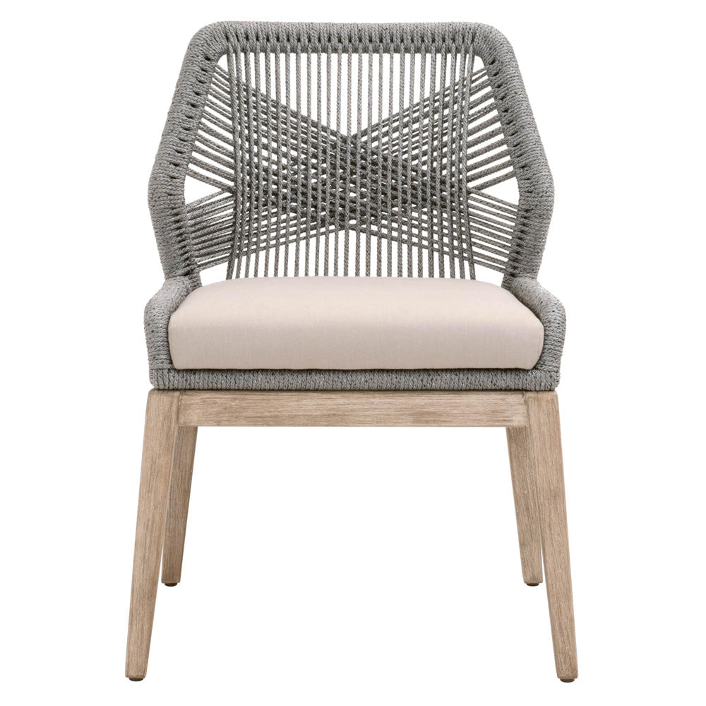Essentials For Living - Woven Loom Dining Chair - 6808KD.PLA/FLGRY/NG_CLOSEOUT view 1