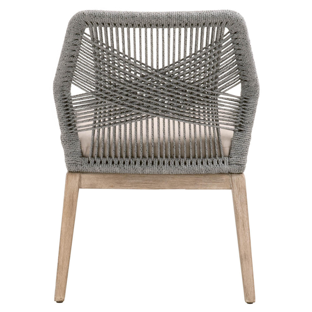 Essentials For Living - Woven Loom Dining Chair - 6808KD.PLA/FLGRY/NG_CLOSEOUT view 5
