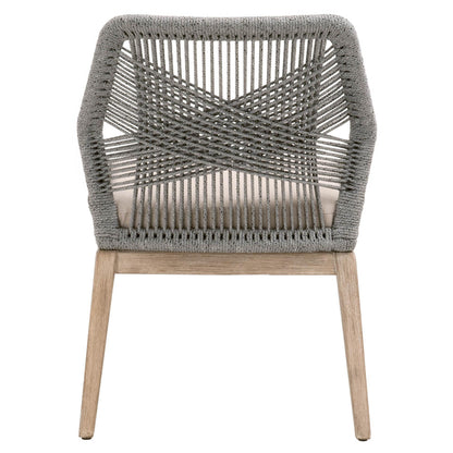 Essentials For Living - Woven Loom Dining Chair - 6808KD.PLA/FLGRY/NG_CLOSEOUT view 5