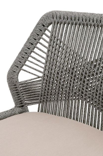 Essentials For Living - Woven Loom Dining Chair - 6808KD.PLA/FLGRY/NG_CLOSEOUT view 6