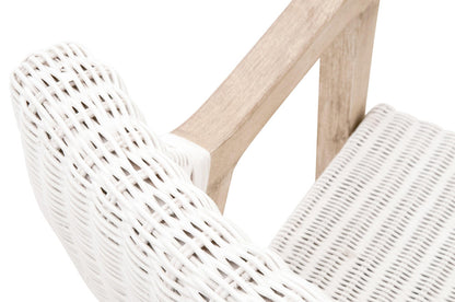 Essentials For Living - Woven Lucia Arm Chair - 6810.WTR/LGRY/NG view 7