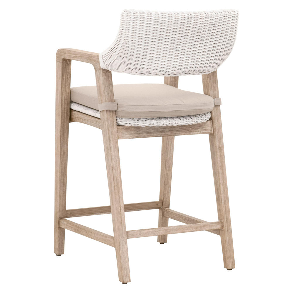 Essentials For Living - Woven Lucia Counter Stool - 6810CS.WTR/LGRY/NG view 4