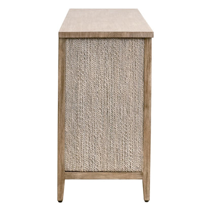 Essentials For Living - Woven Malay 6-Drawer Double Dresser - 6898.WWA/NG view 5