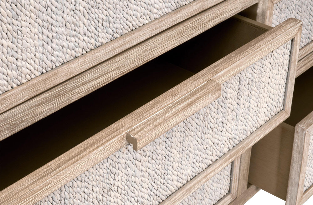 Essentials For Living - Woven Malay 6-Drawer Double Dresser - 6898.WWA/NG view 8
