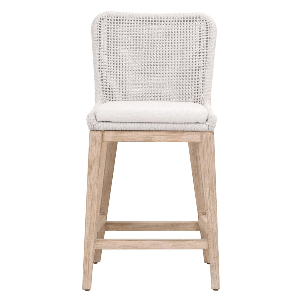 Essentials For Living - Woven Mesh Counter Stool - 6853CS.WHT/WHT/NG view 1