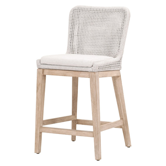 Essentials For Living - Woven Mesh Counter Stool - 6853CS.WHT/WHT/NG view 2