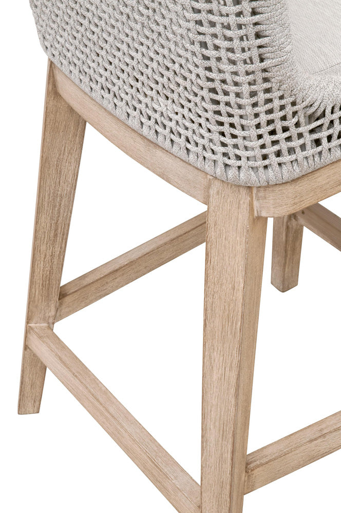 Essentials For Living - Woven Mesh Counter Stool - 6853CS.WHT/WHT/NG view 7