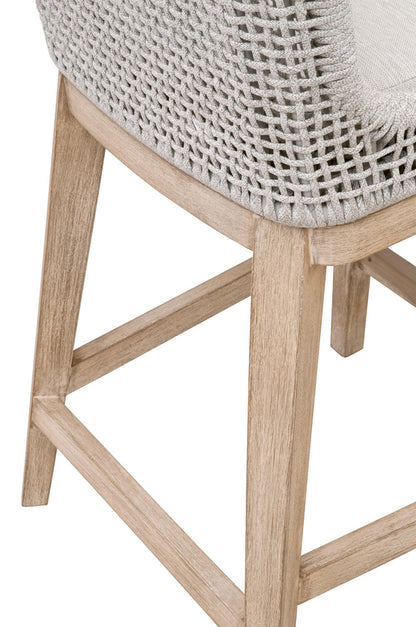 Essentials For Living - Woven Mesh Counter Stool - 6853CS.WHT/WHT/NG view 7