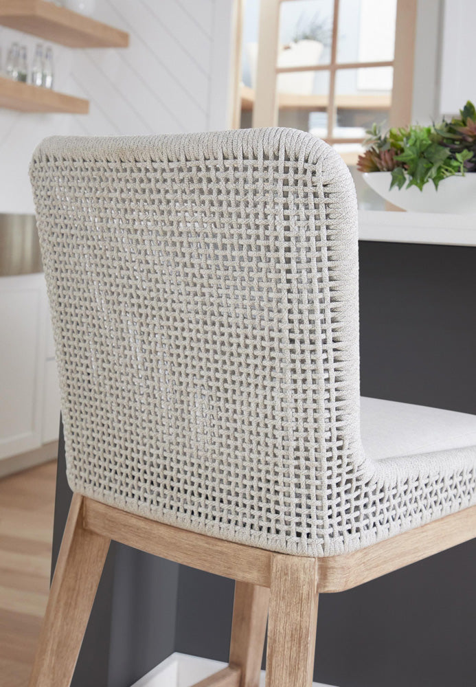 Essentials For Living - Woven Mesh Counter Stool - 6853CS.WHT/WHT/NG view 12
