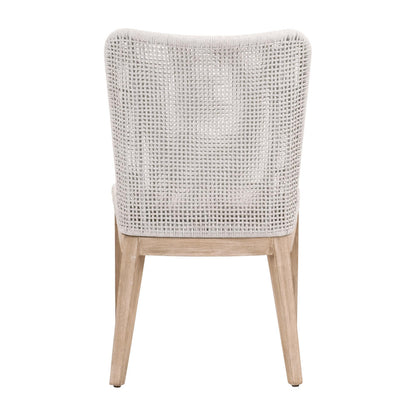 Essentials For Living - Woven Mesh Dining Chair, Set of 2 - 6854.WHT/WHT/NG view 5