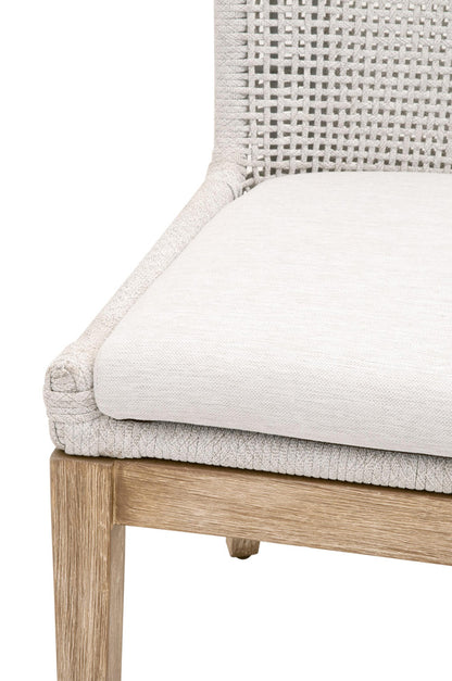 Essentials For Living - Woven Mesh Dining Chair, Set of 2 - 6854.WHT/WHT/NG view 8