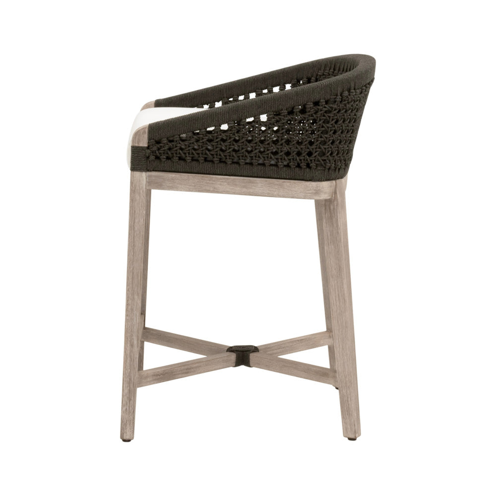 Essentials For Living - Woven Montecito Counter Stool - 6795CS.ANT/LPPRL/NG view 3
