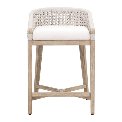 Essentials For Living - Woven Montecito Counter Stool - 6795CS.WHT/LPPRL/NG view 1