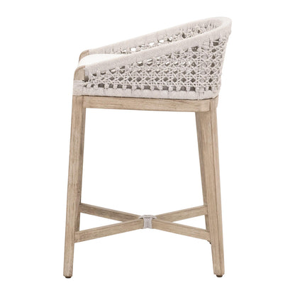 Essentials For Living - Woven Montecito Counter Stool - 6795CS.WHT/LPPRL/NG view 3